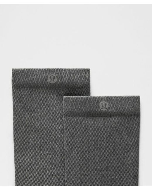 lululemon athletica Blue – Power Stride Crew Socks 3 Pack – – Size Medium