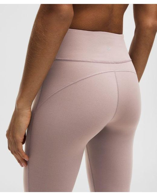 lululemon athletica White Groove Nulu High-Rise Flared Pant
