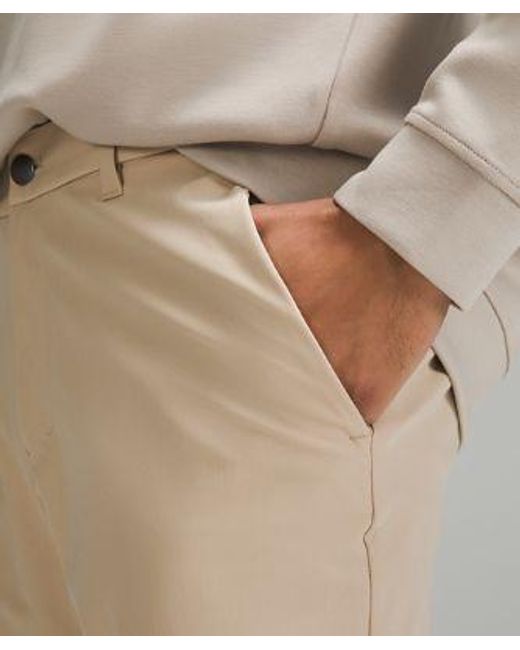 lululemon athletica Natural Abc Classic-fit Shorts Warpstreme - 7" - Color Khaki - Size 28 for men