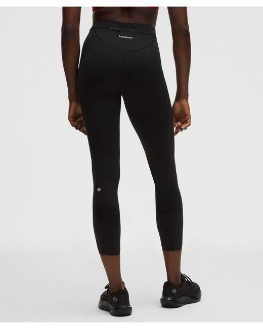 lululemon athletica Red – Fast And Free High-Rise Tight Leggings – 25" – – Size 4