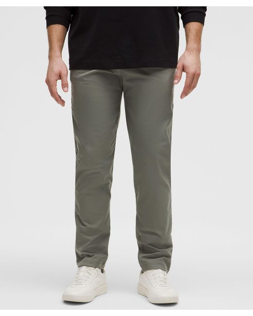 lululemon athletica Black Abc Classic-Fit Trouser 34L for men