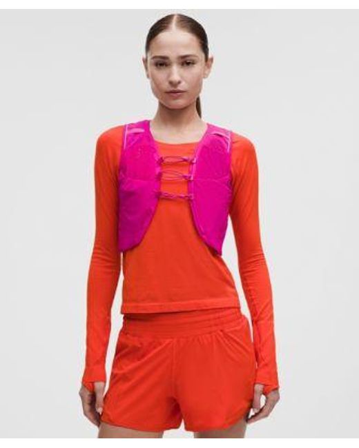 lululemon athletica Pink – Fast And Free Trail Running Vest – – Size Small/Medium