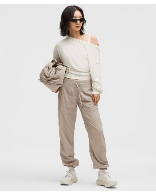 lululemon athletica Natural Dance Studio Mid-Rise Pant