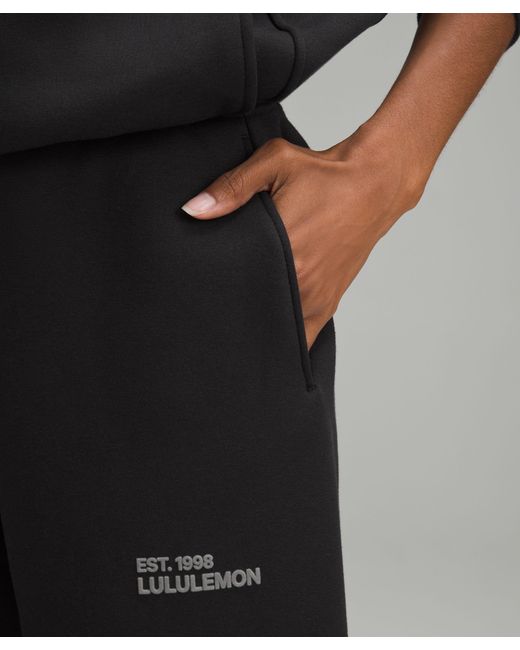 lululemon Heavyweight Fleece Sweatpant in Black | Lyst