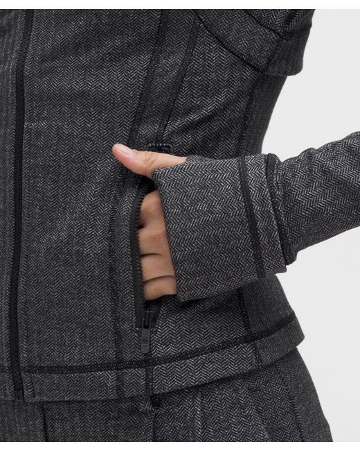 lululemon athletica Gray Define Cropped Jacket