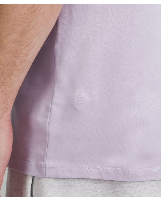 lululemon athletica Purple Organic Cotton Classic-fit T-shirt