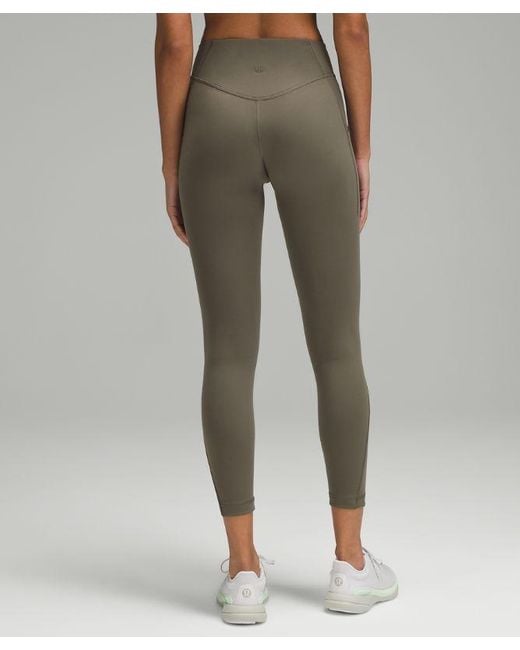 lululemon athletica Green – Wunder Under Smoothcover Tight Leggings With Pockets – 25" – –