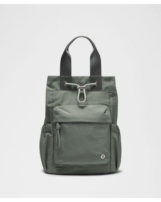 lululemon  Convertible Drawstring Bucket Bag Small 13.5L  in Grey | Lyst  UK