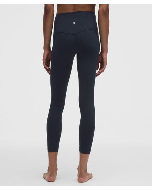 lululemon athletica Blue – Align No Line High-Rise Pant With Pockets – 25" – – Size 4