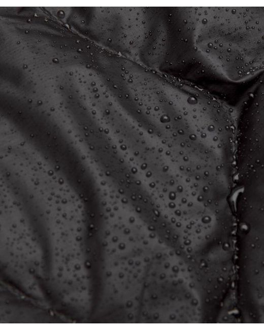 lululemon athletica Black Featherweight 900-Down-Fill Quilted Vest