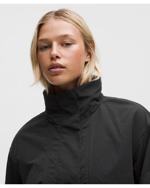 lululemon athletica Black Always Effortless Long Jacket