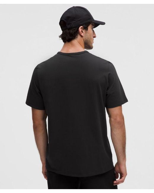 lululemon athletica Black – Organic Classic-Fit T-Shirt 3 Pack – – for men