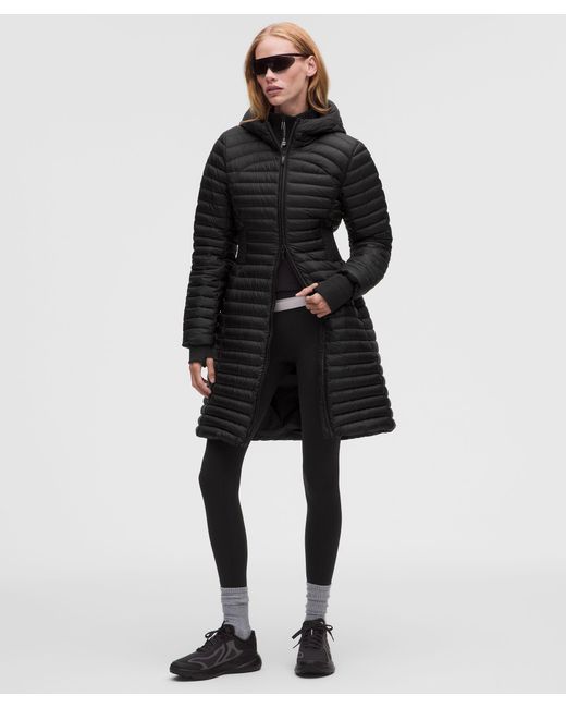 lululemon athletica Black Dna Down Long Jacket