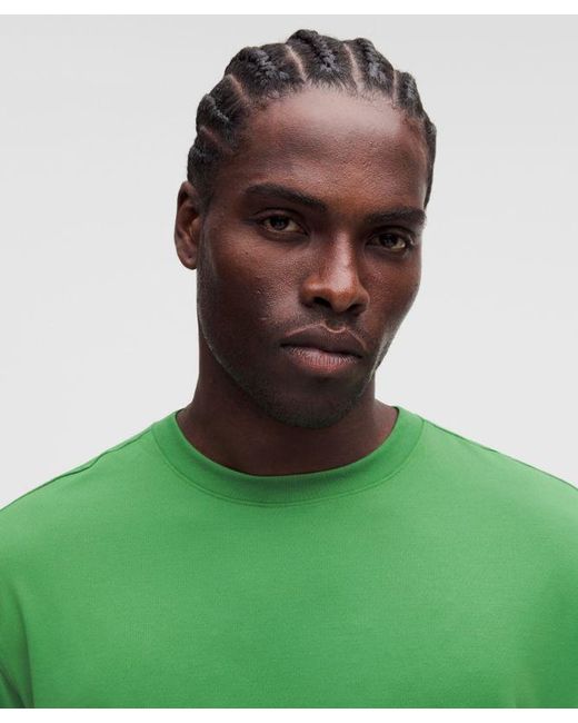 lululemon athletica Green – Easyset Training Short-Sleeve Shirt – – Size Large for men