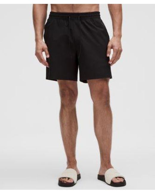 lululemon athletica Black Swim Short 7" for men