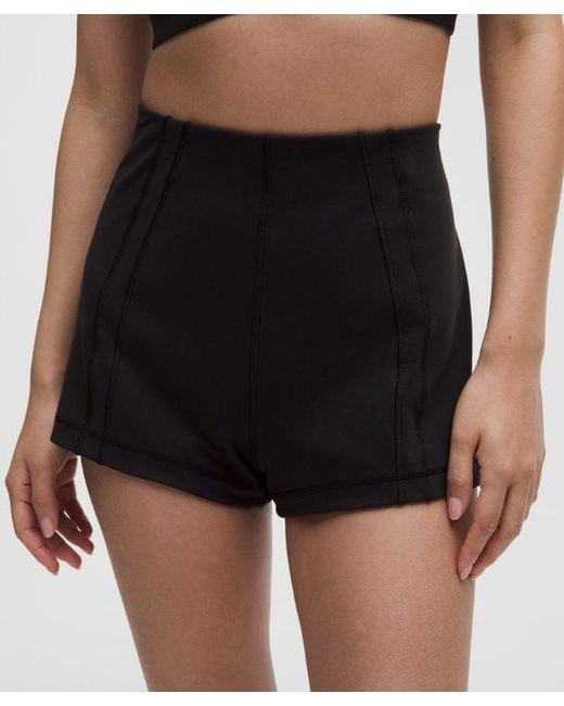 lululemon athletica Black – Define Micro Shorts Luon – – Size Medium