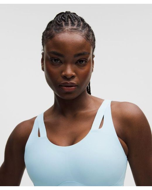 lululemon athletica Blue – Levitation Sports Bra High Support, B–Dd Cups – – Size 12