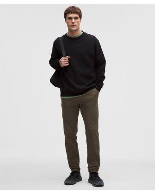 lululemon athletica Black Abc Classic-Fit Trouser 30L for men
