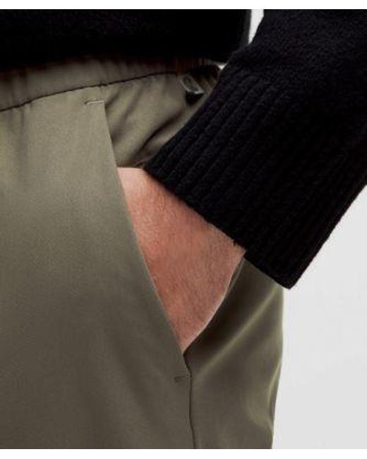 lululemon athletica Black Abc Warpstreme Slim-Fit Pull-On Pant for men