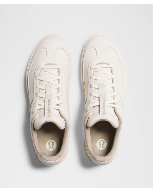 lululemon athletica White Cityverse Cotton Canvas Sneaker for men