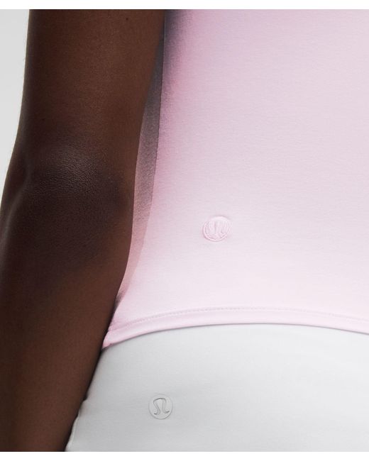 lululemon athletica Pink – Organic Baby Tee – – Size Large