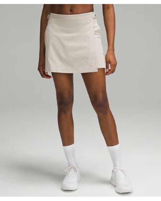 lululemon athletica Multicolor Wrap-front Mid-rise Golf Skirt