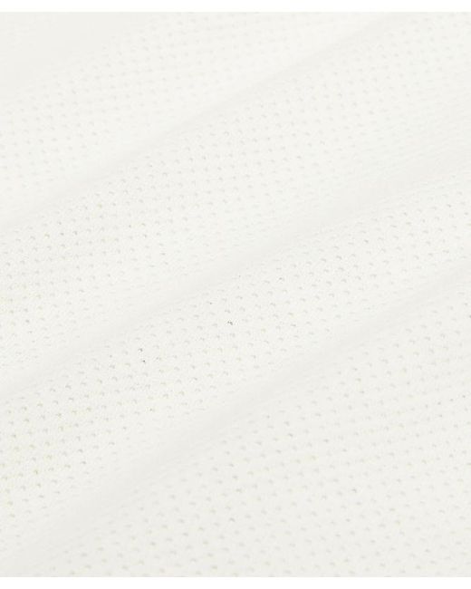 lululemon athletica White – -Knit Jersey Short-Sleeve Polo Shirt – – Size Large for men