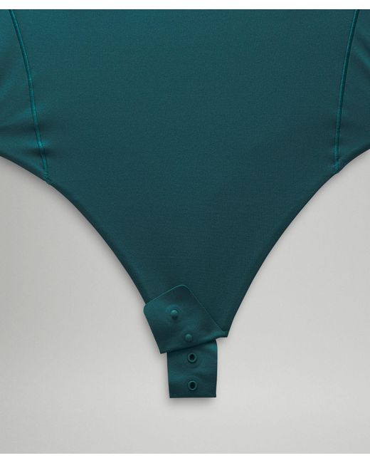 lululemon athletica Green Wundermost Bodysuit - Ultra-soft Nulu Turtleneck Bodysuit