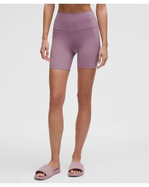 lululemon Women's Purple Align High-Rise Short