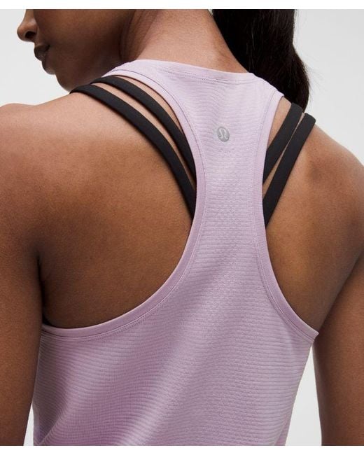 lululemon athletica Purple – Swiftly Tech Racerback Tank Top 2.0 Waist Length – – Size 16