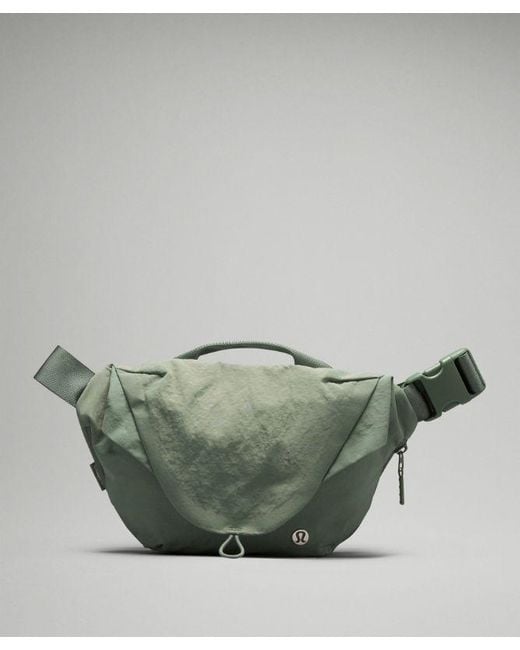 lululemon athletica Green Curved Crossbody Bag 3L