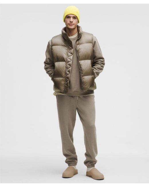 lululemon athletica Gray Steady State Crew for men
