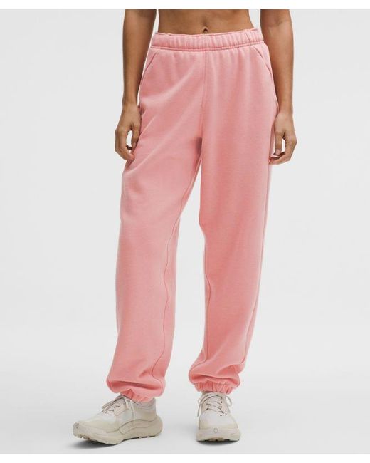 lululemon athletica Red – Scuba Mid-Rise Oversized Joggers Regular – – Size Large