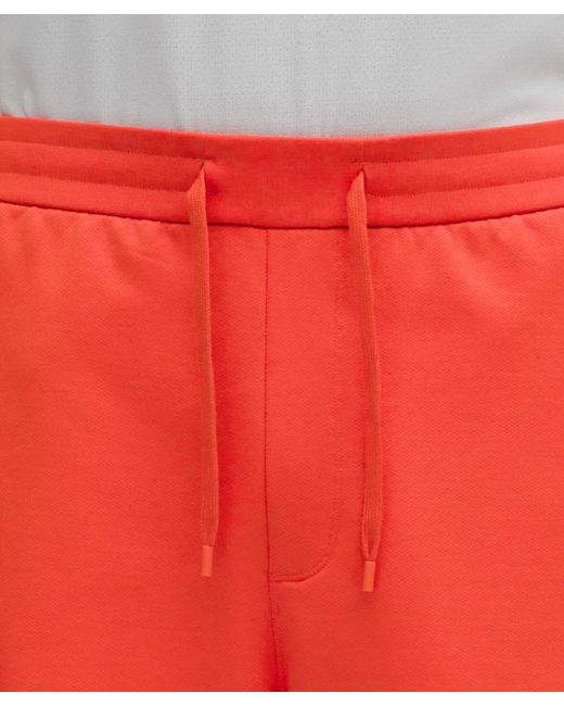 lululemon athletica Red Warm-Up Unlined Gym Short 7" for men