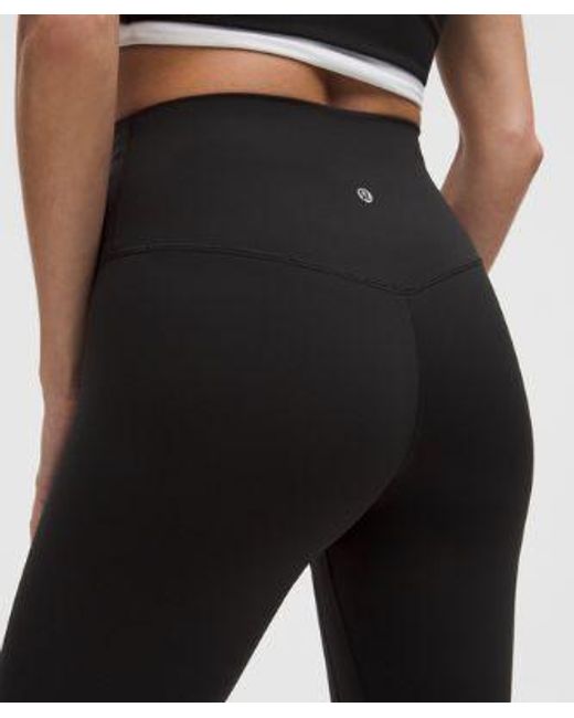 lululemon athletica Black – Align No Line High-Rise Pants – 25" – – Size 4