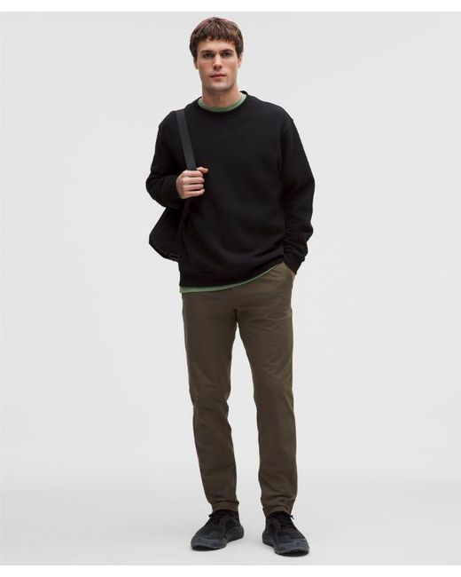 lululemon athletica Black Abc Classic-Fit Trouser 30L for men