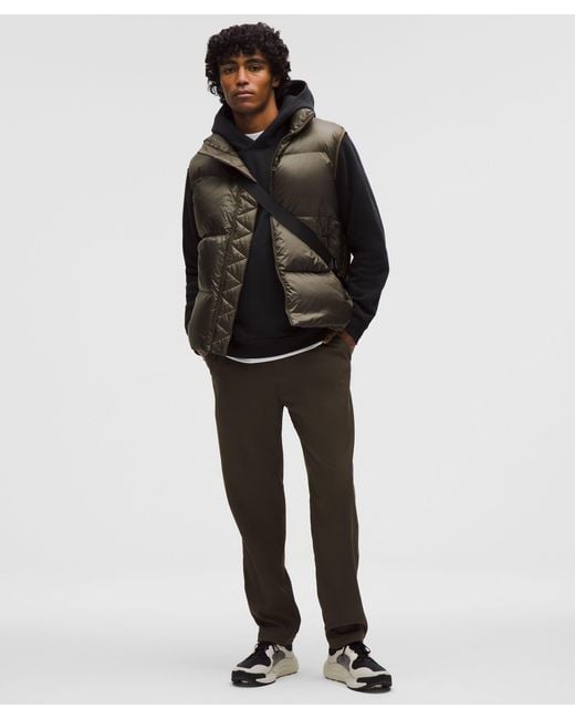 lululemon athletica Black Always Down Puffer Vest for men