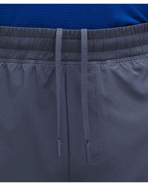 lululemon athletica Blue Pace Breaker Lined Short 7" for men