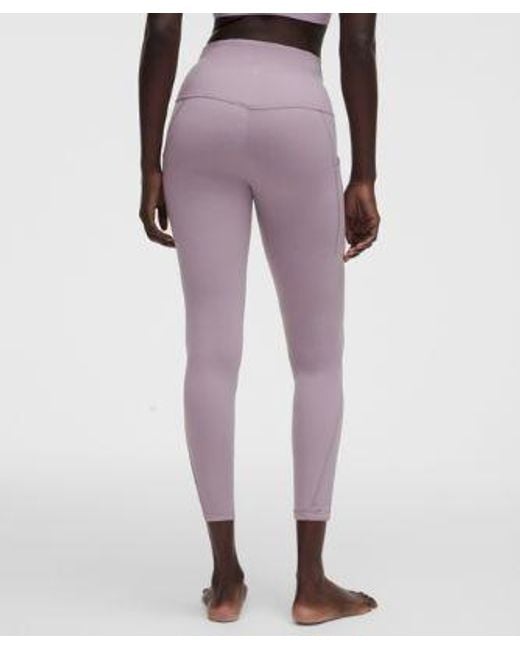 lululemon athletica Purple – Align High-Rise Pants With Pockets – 25" – /Pastel – Size 4