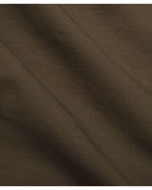 lululemon athletica Brown – Lululinen High-Rise Relaxed-Fit Pants Regular – – Size Large