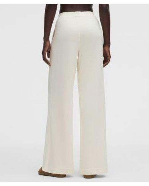 lululemon athletica White – Lightweight Softstreme Mid-Rise Pants Regular – – Size Large