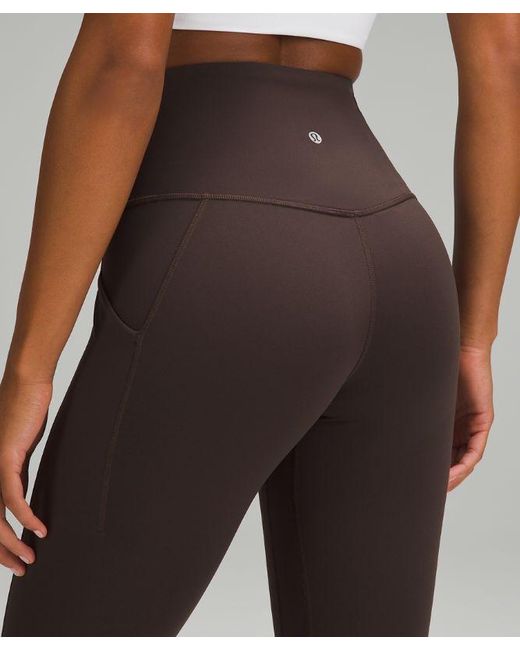 lululemon athletica Brown Align High-Rise Pant With Pockets 25"