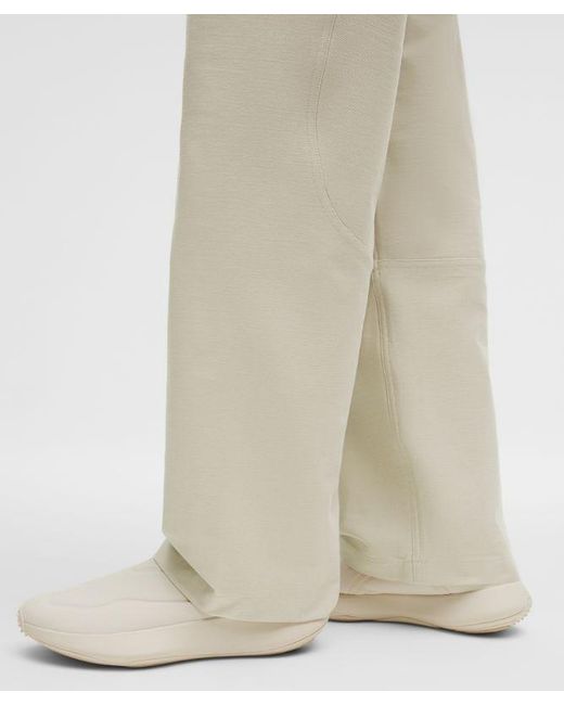 lululemon athletica Natural – Utilitech Twill Mid-Rise Carpenter Pants Slnsh Collection – Color Khaki – Size 28