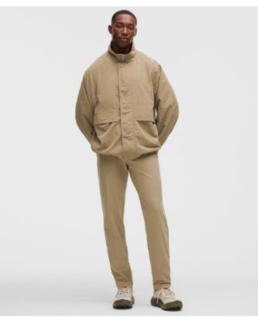 lululemon athletica Natural Abc Classic-Fit Trouser 34L for men