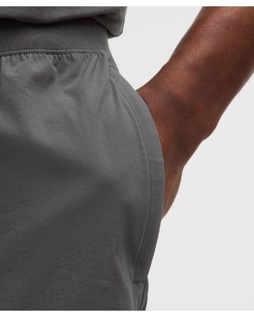 lululemon athletica Black License To Train Lined Short 7" for men