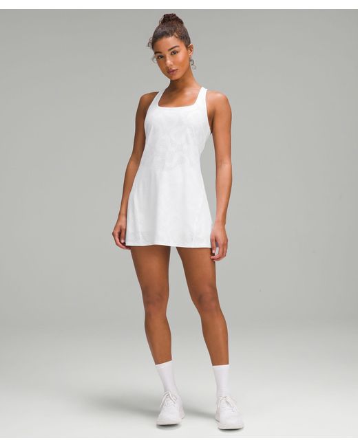 lululemon athletica White – Lightweight Linerless Tennis Dress Logo – –