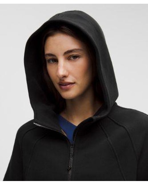 lululemon athletica Black Scuba Oversized Full-Zip Hoodie