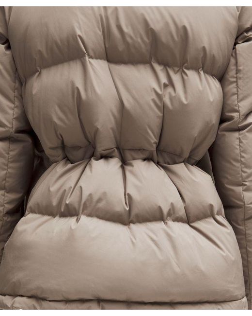 lululemon athletica Brown Wunder Puff 600-Down-Fill Jacket