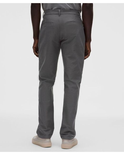 lululemon athletica Gray – Slacker Classic-Straight Trousers 32L – – Size 12 for men