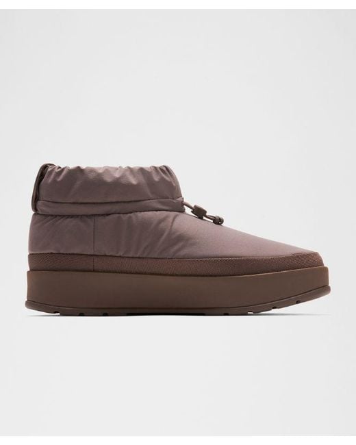 lululemon athletica Brown Wunder Puff Mini Boot